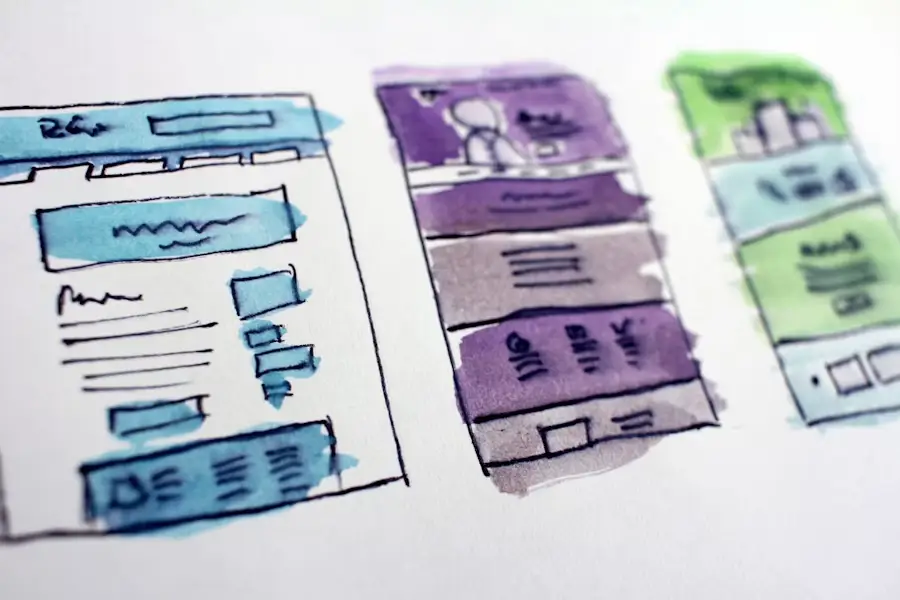 Web developer workspace